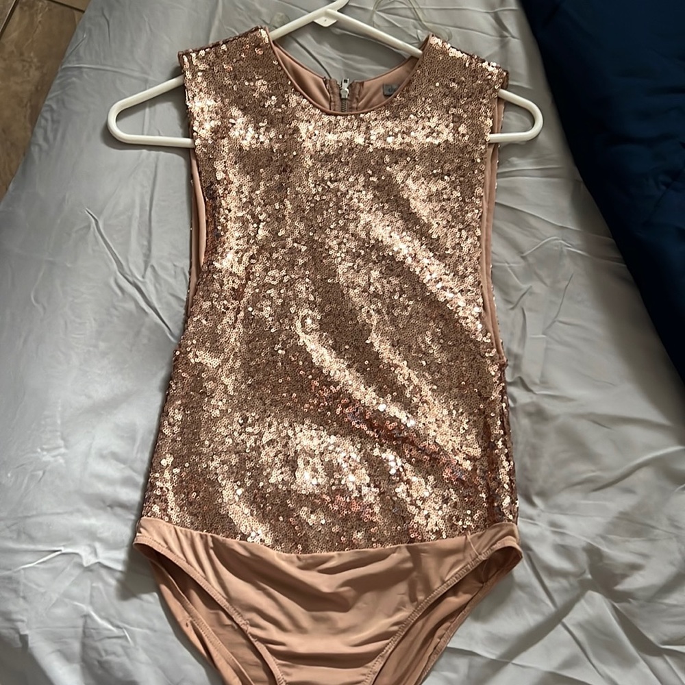 Gold Body Suit